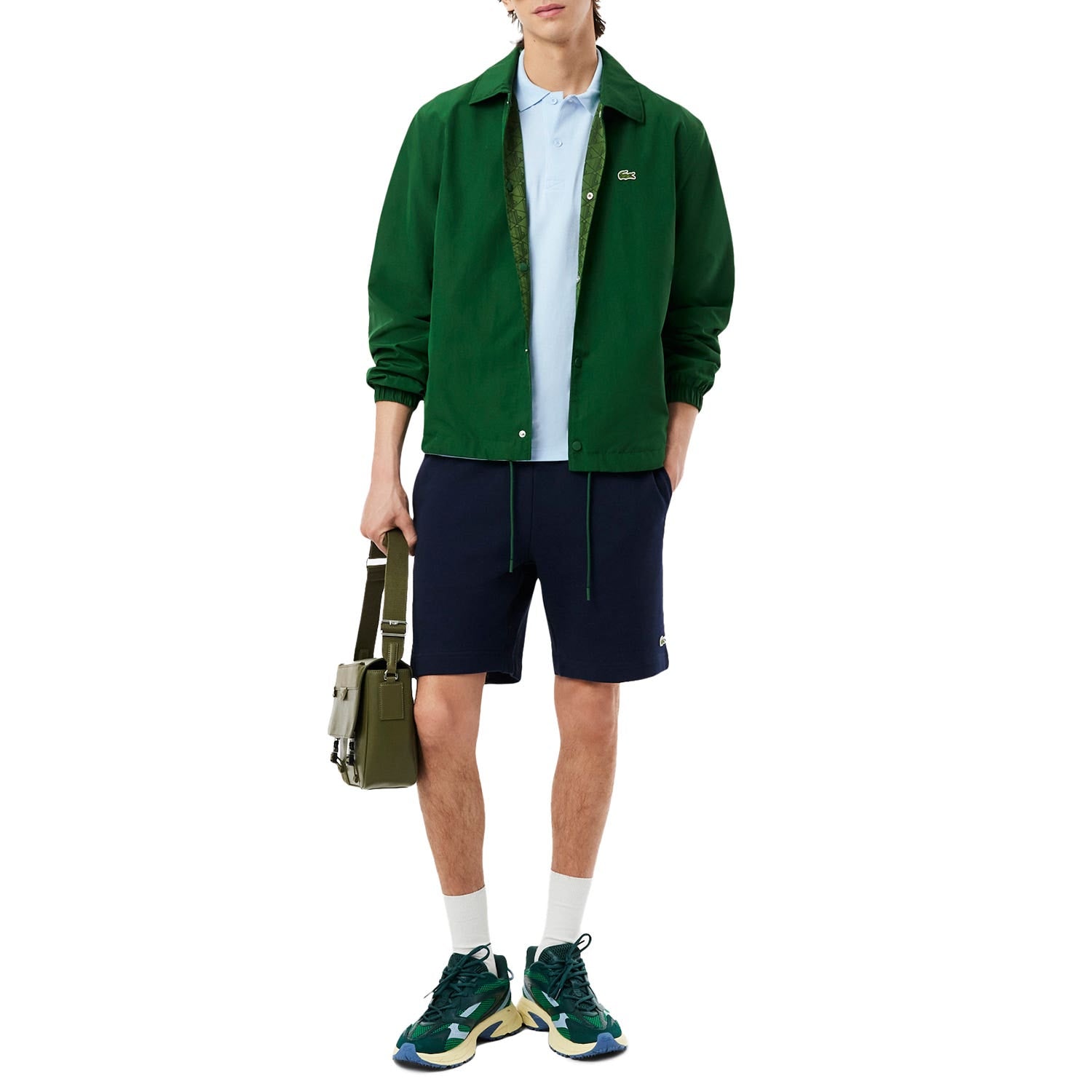 POLO LACOSTE CORE PERFORMANCE AZUL