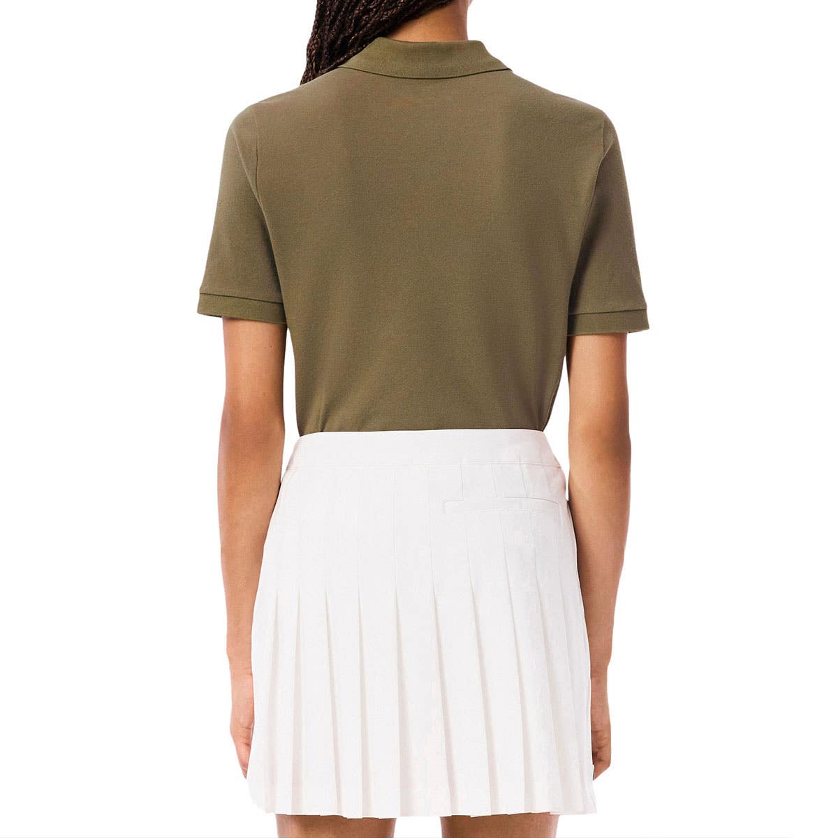 POLO LACOSTE CORE PERFORMANCE PF8631 MUJER MARRÓN