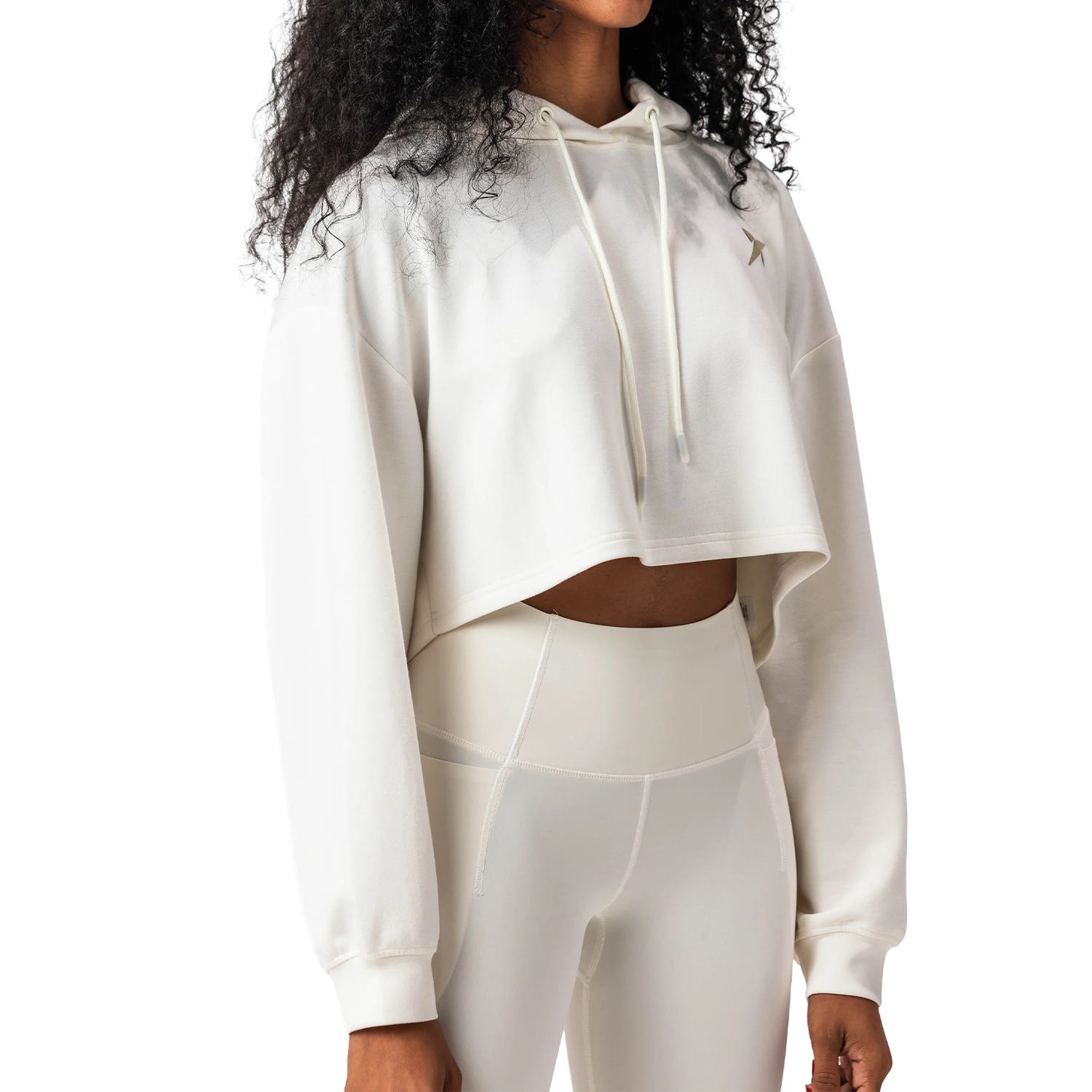 SUDADERA DROP SHOT NOOR MUJER BLANCO