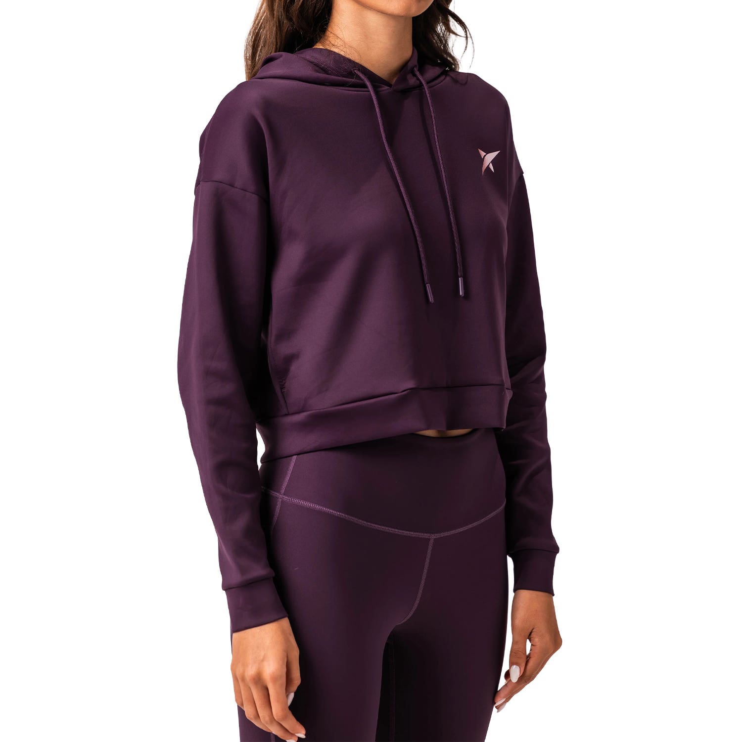SUDADERA DROP SHOT VANIA MUJER MORADO
