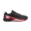 WILSON RUSH PRO 4.5 ALL COURT NEGRO/ROJO WRS334330