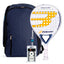 PACK BULLPADEL DISCOVER CTRL MOCHILA BLACK CROWN NAVY