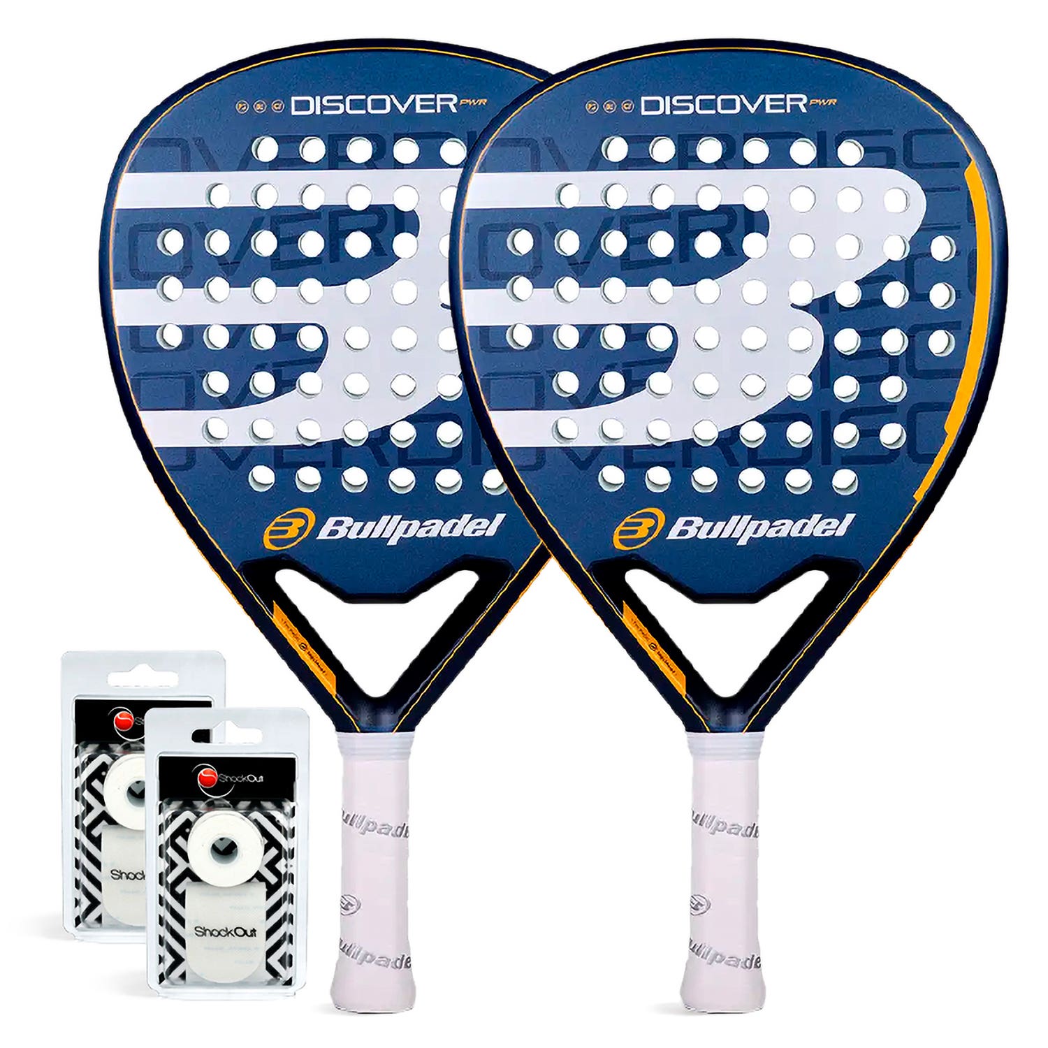 PACK DÚO BULLPADEL DISCOVER PWR