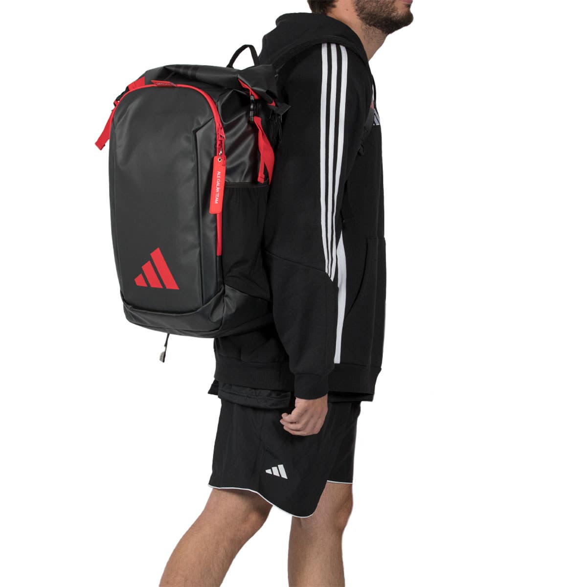 MOCHILA ADIDAS MULTIGAME BLACK/RED 2026 AB1MA7U22