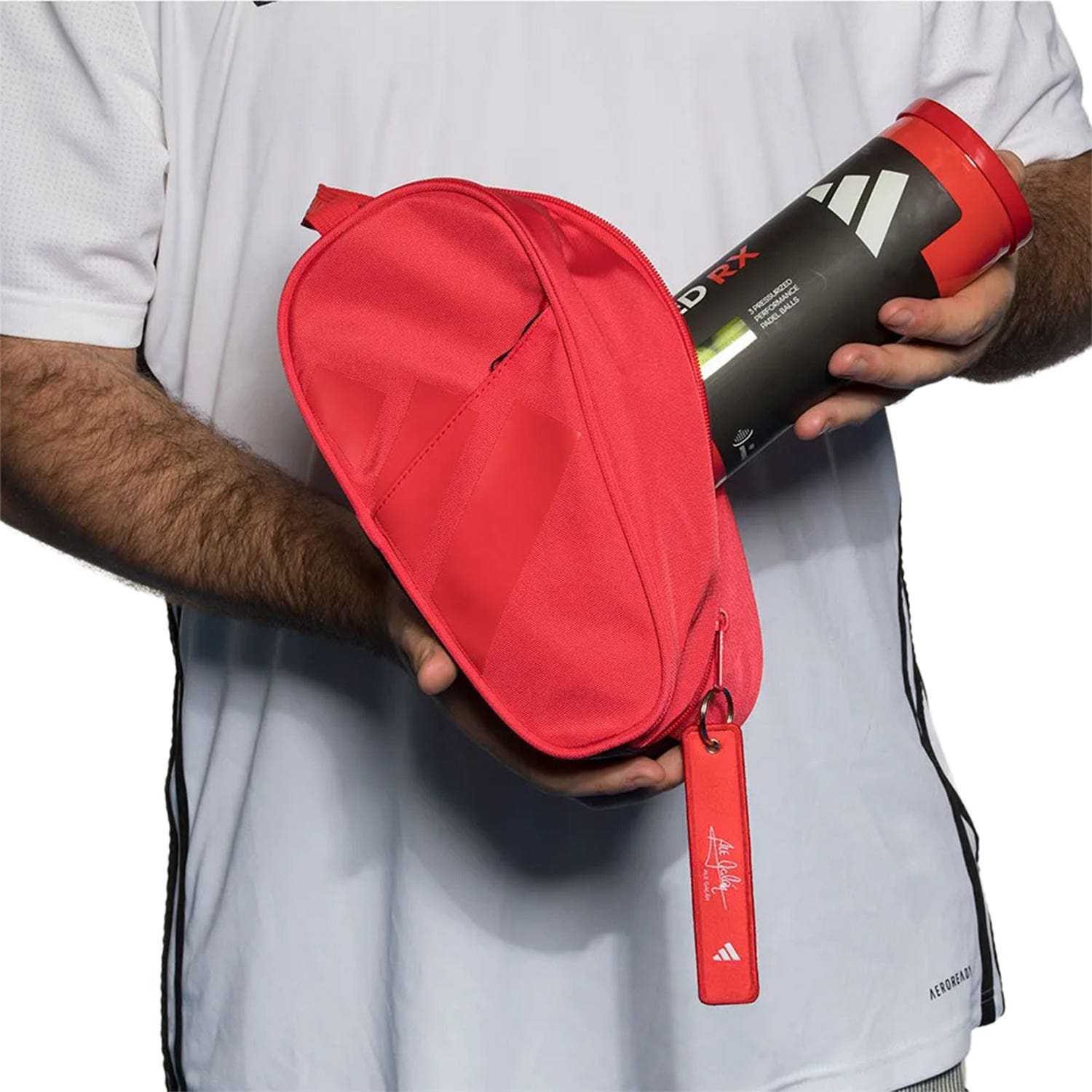 NECESER ADIDAS ALE GALÁN NEGRO/ROJO 2026 AB5NA3U22