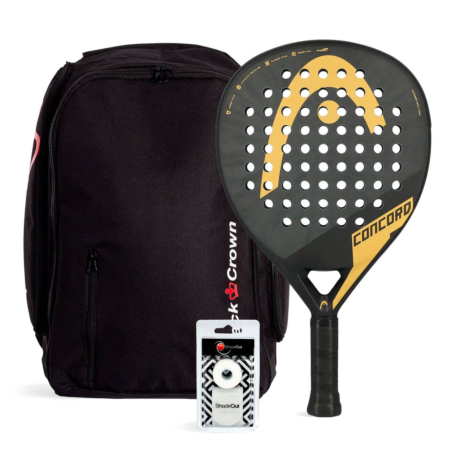 PACK HEAD CONCORD MOCHILA BLACK CROWN BLACK