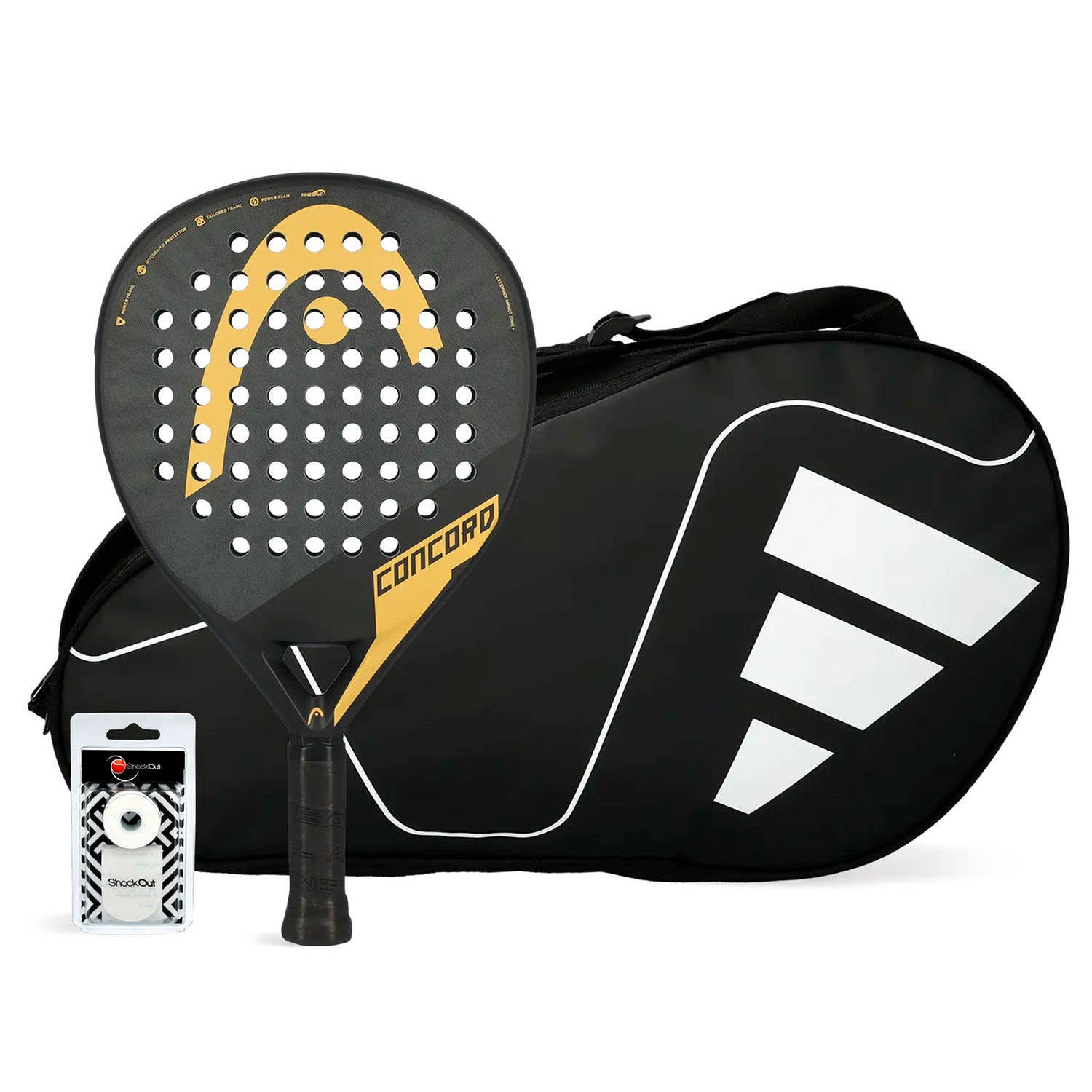 PACK HEAD CONCORD PALETERO ADIDAS CARBON CTR WHITE