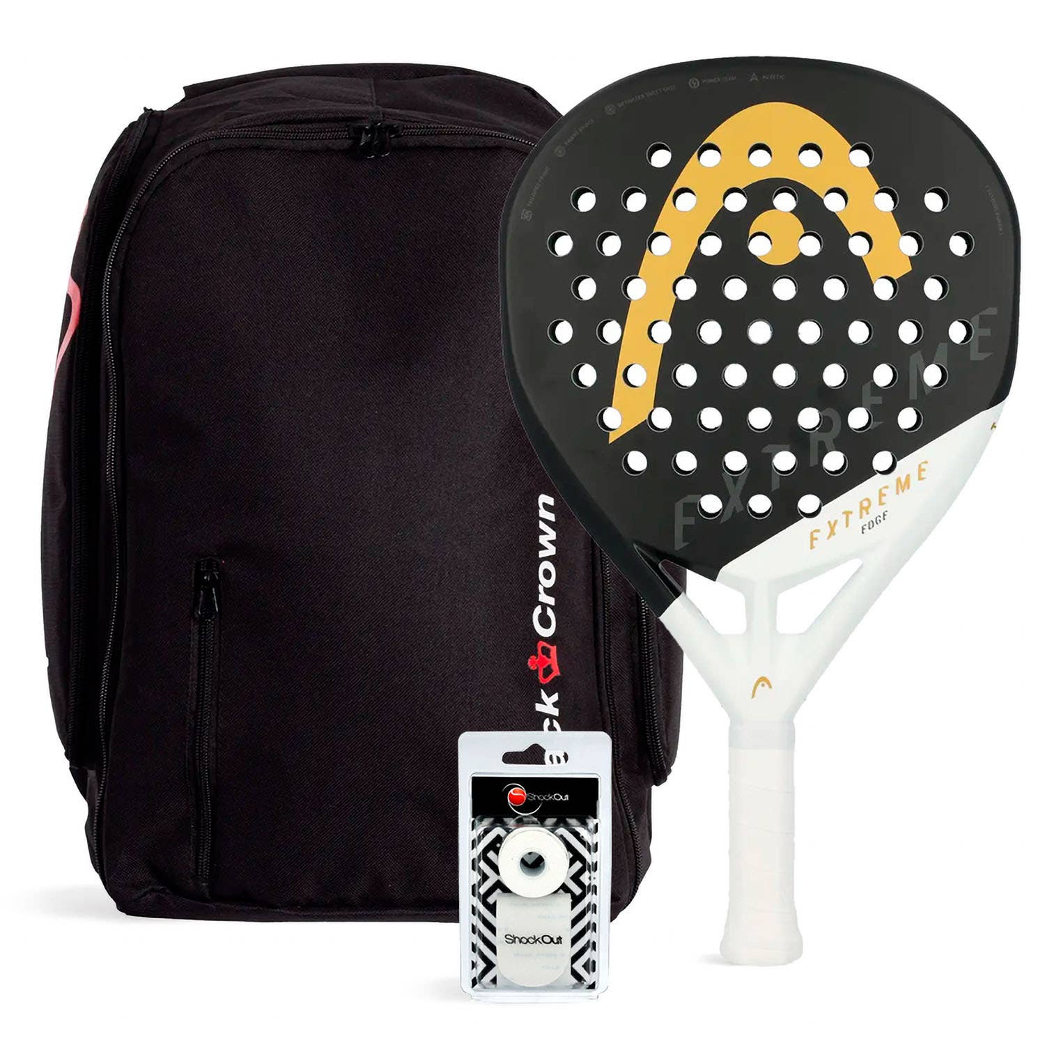 PACK HEAD EDGE EXTREME BLACK MOCHILA BLACK CROWN BLACK