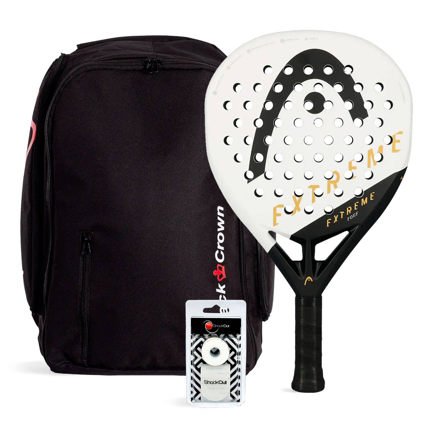 PACK HEAD EDGE EXTREME WHITE MOCHILA BLACK CROWN BLACK