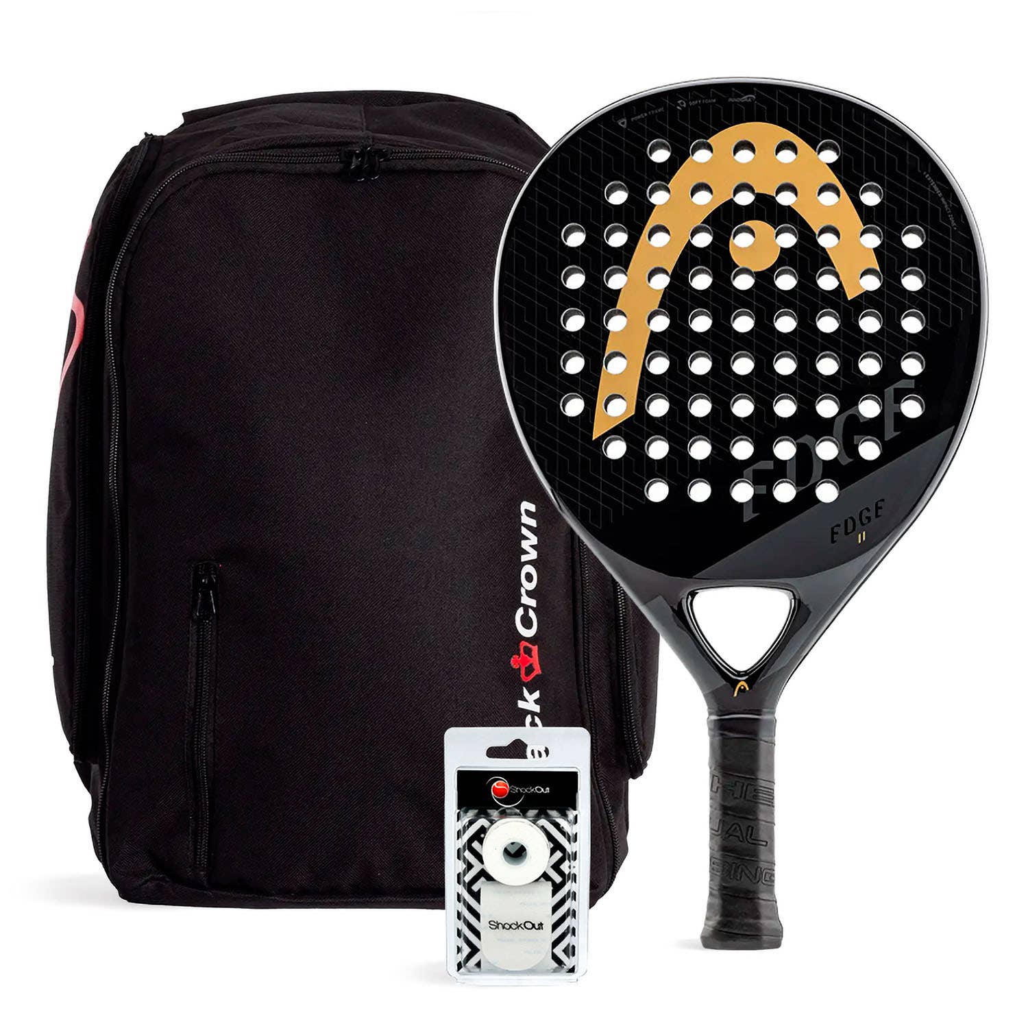 PACK HEAD EDGE II BLACK MOCHILA BLACK CROWN NEGRO