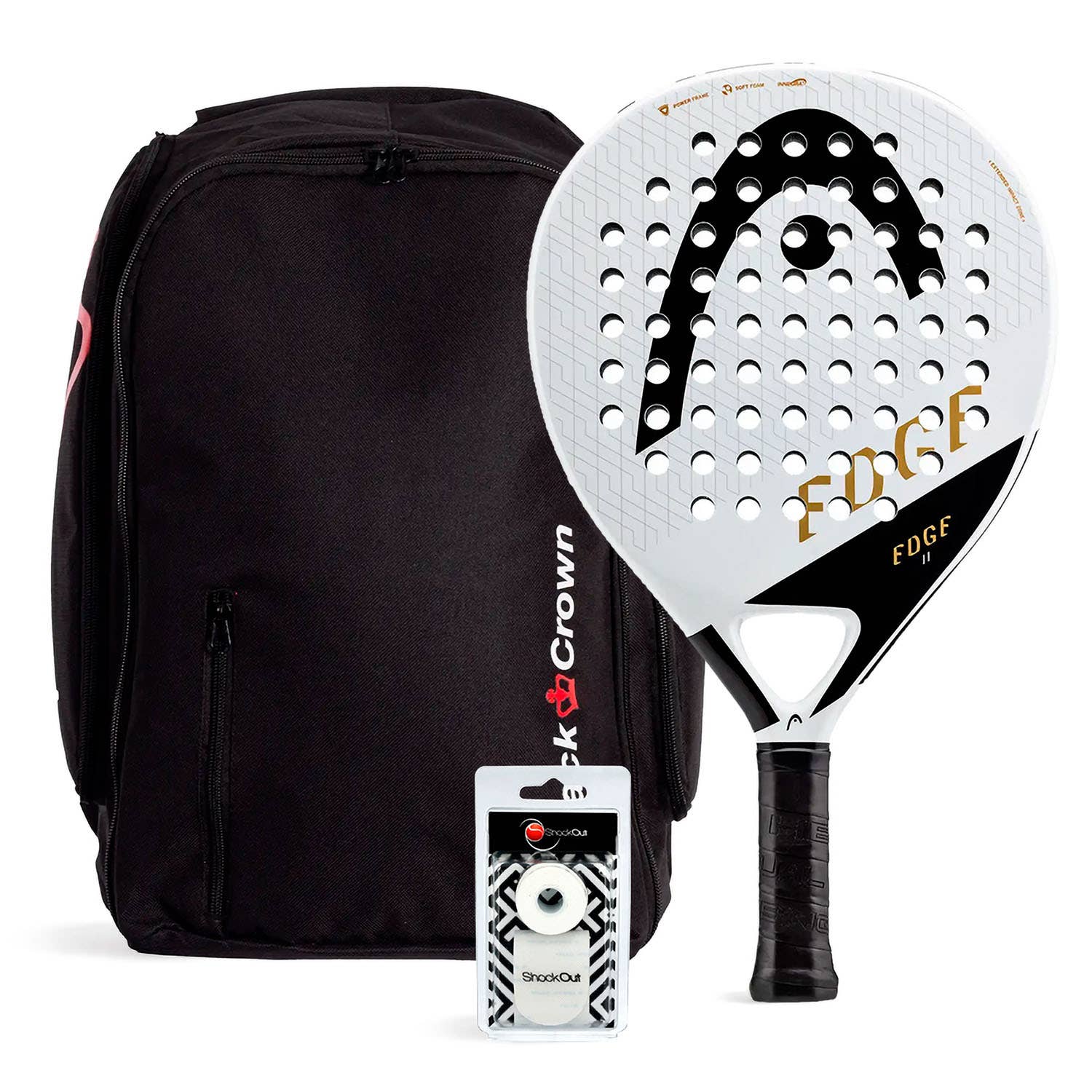 PACK HEAD EDGE II WHITE MOCHILA BLACK CROWN BLACK