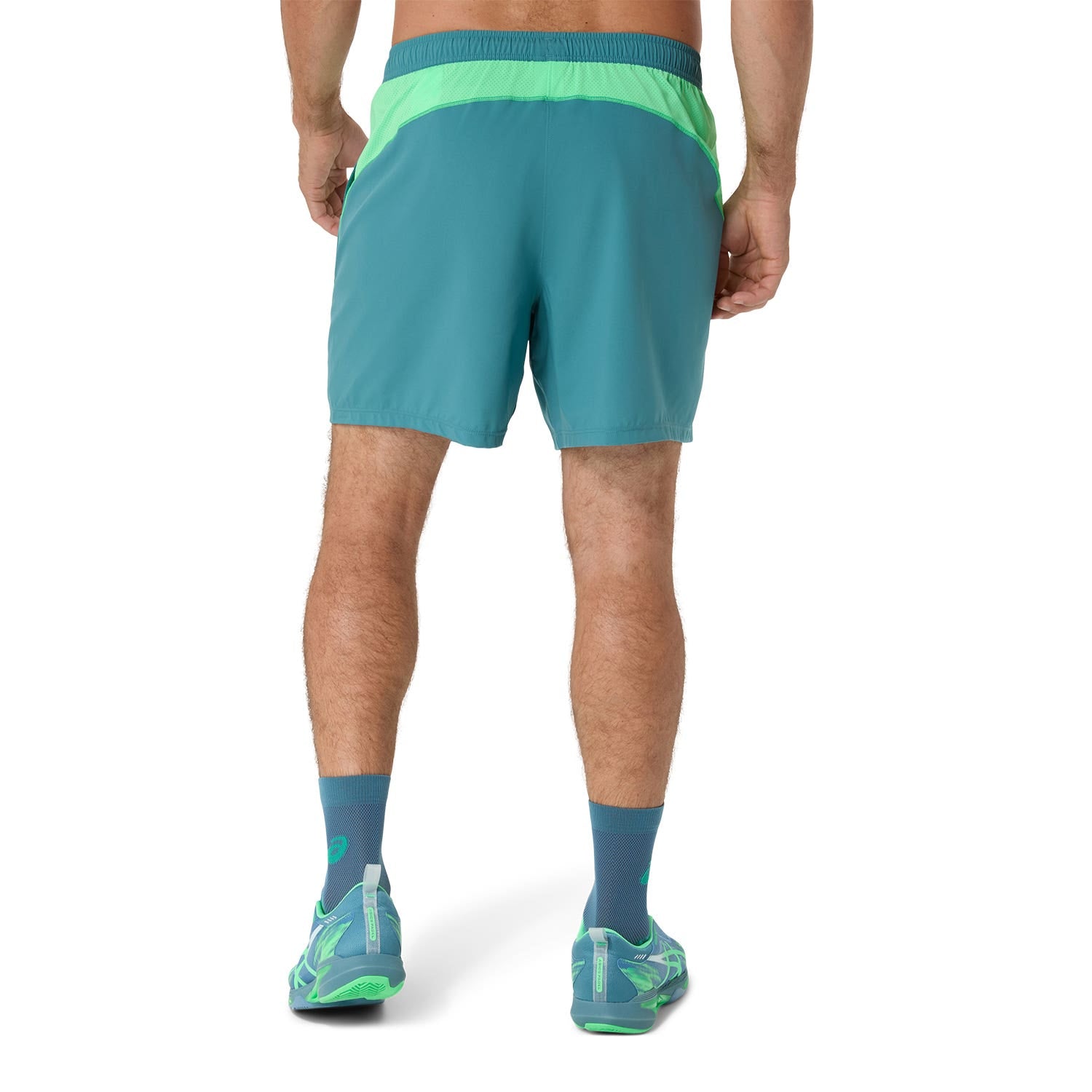 SHORT ASICS PADEL COURT 7IN AQUA BLUE
