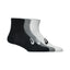 CALCETINES ASICS 3 PACK QUARTER SOCK VARIADO 3033C299