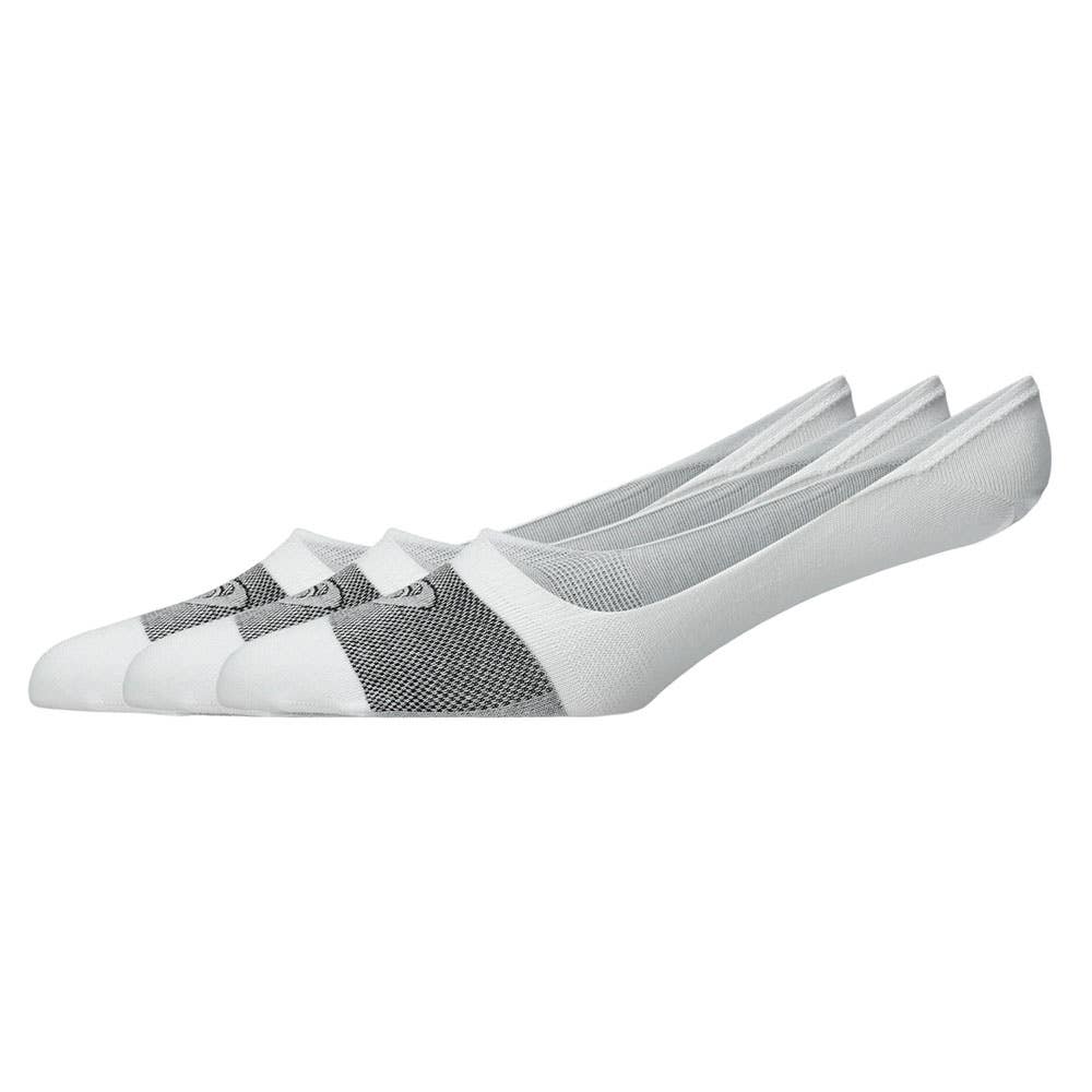 PACK 3 CALCETINES INVISBLES ASICS BLANCO