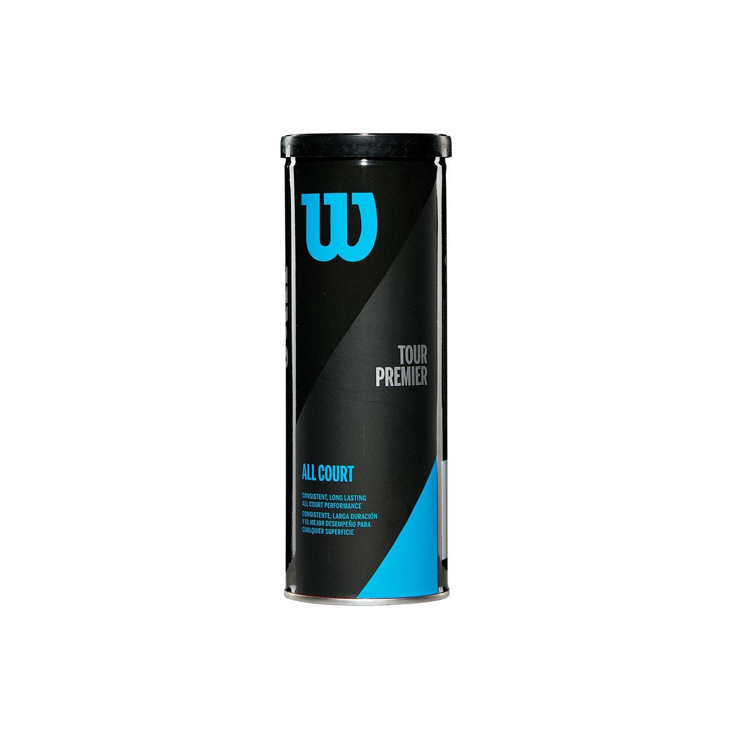 BOTE DE 3 BOLAS DE TENIS WILSON TOUR PREMIER ALL COURT WRT109400