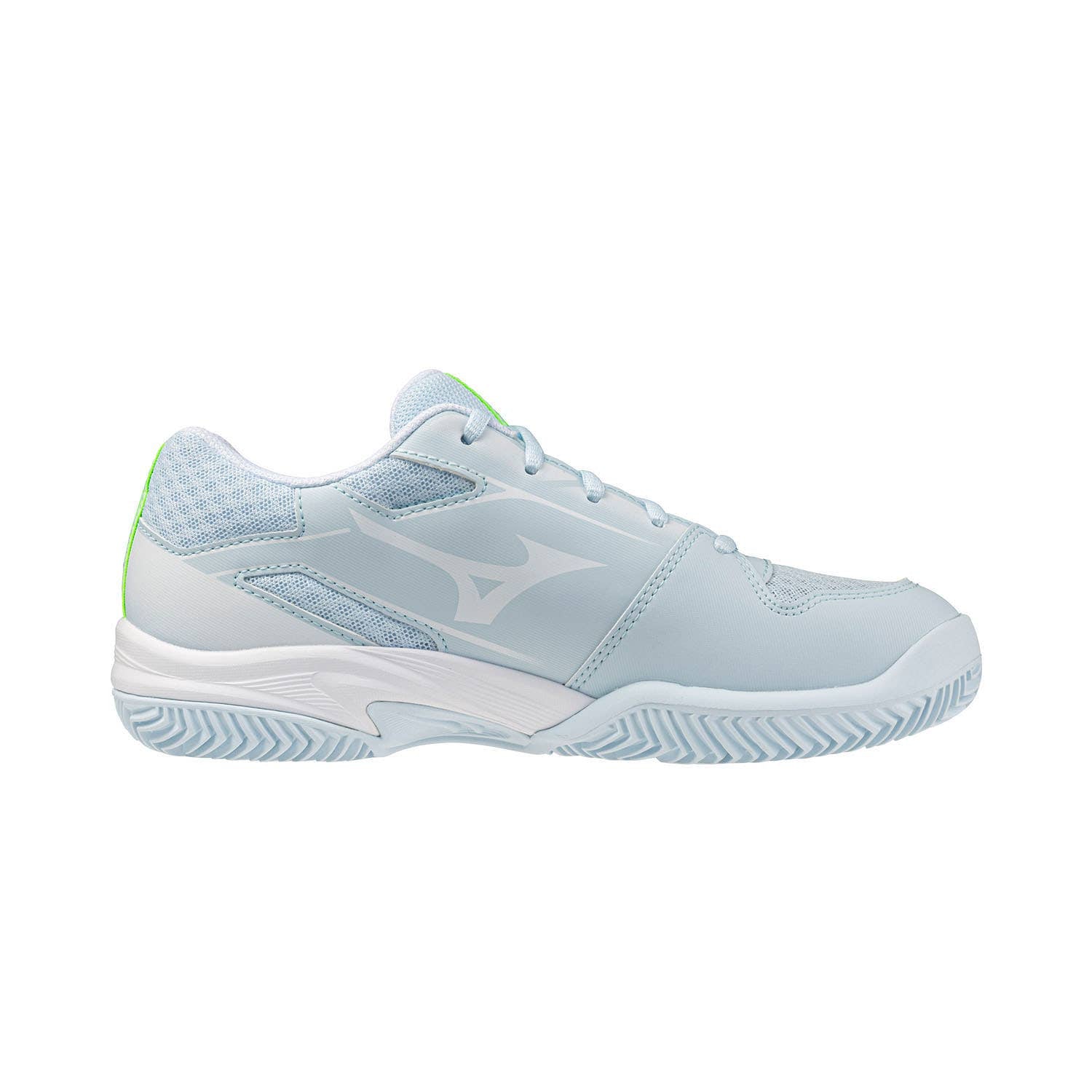 MIZUNO BREAK SHOT 5 CLAY COURT BLANCO/AMARILLO MUJER 61GC2526