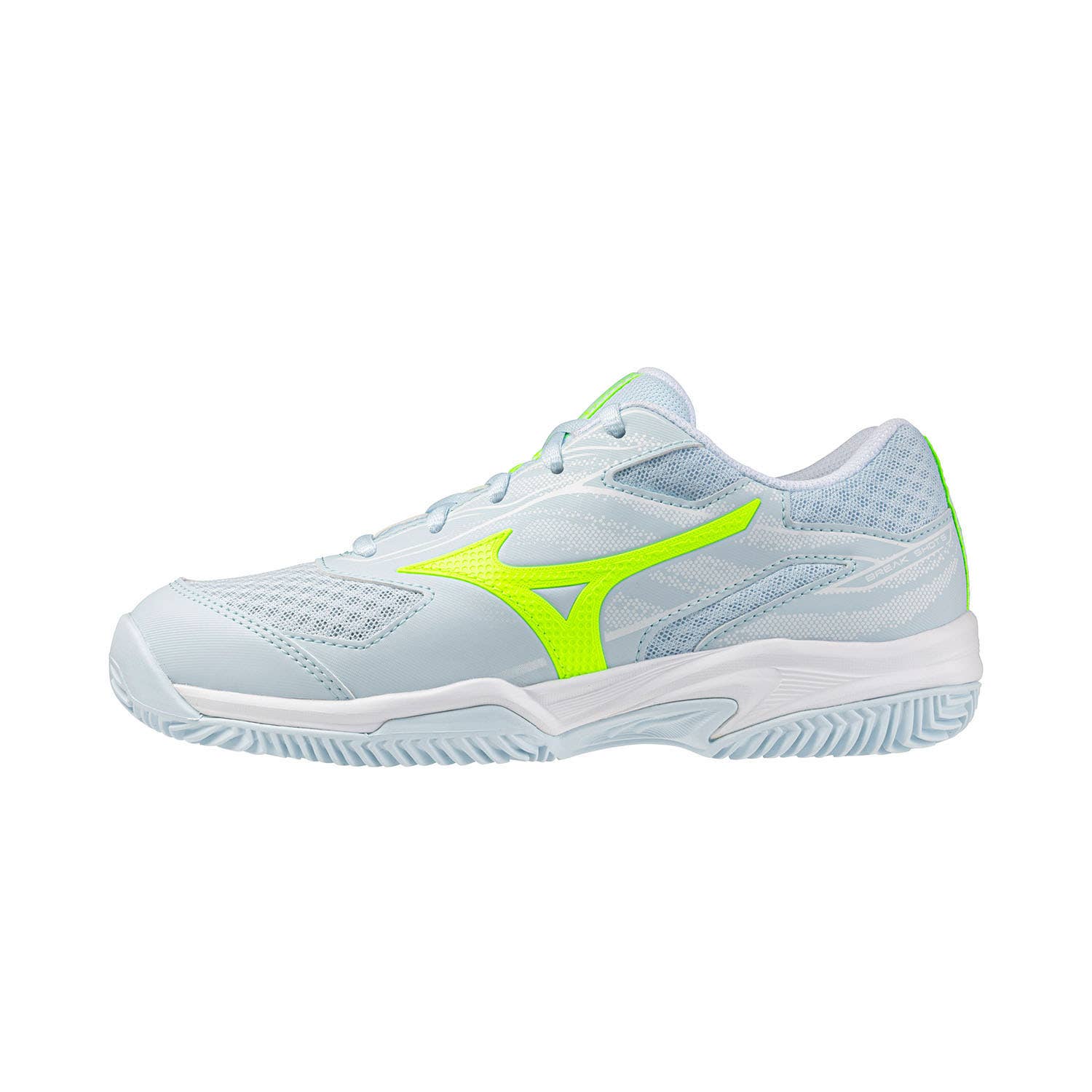 MIZUNO BREAK SHOT 5 CLAY COURT BLANCO/AMARILLO MUJER 61GC2526