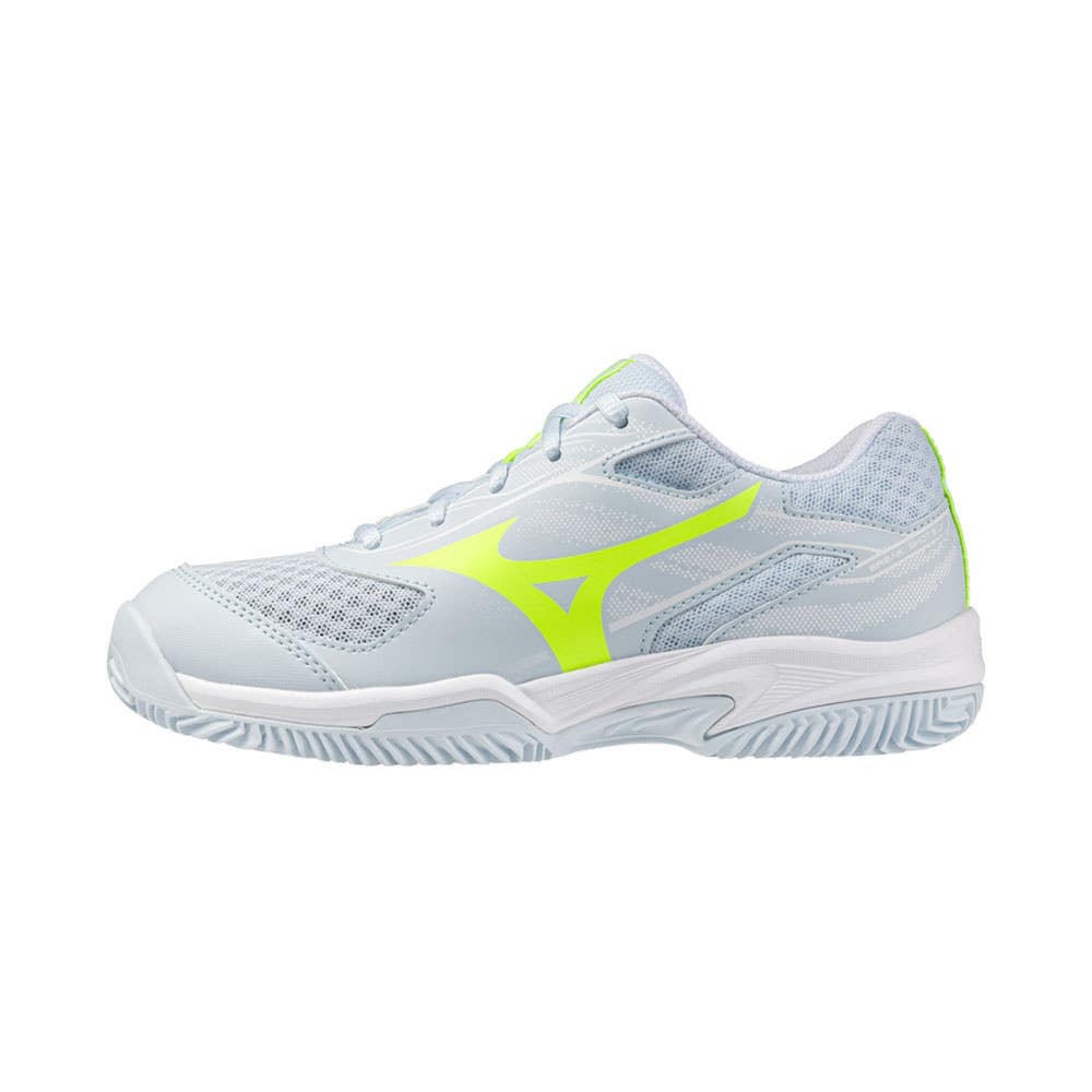 MIZUNO BREAK SHOT 5 CLAY COURT BLANCO/AMARILLO JÚNIOR 61GC2555