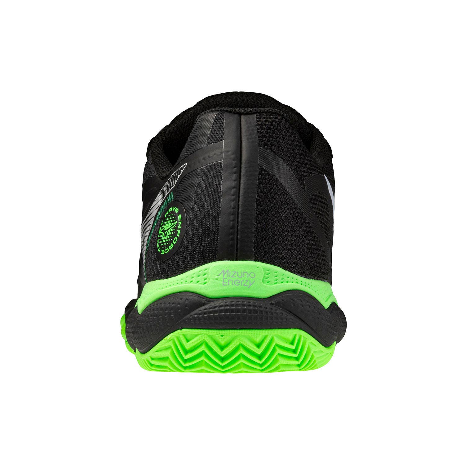 MIZUNO WAVE ENFORCE COURT PÁDEL NEGRO/VERDE 61GB2437