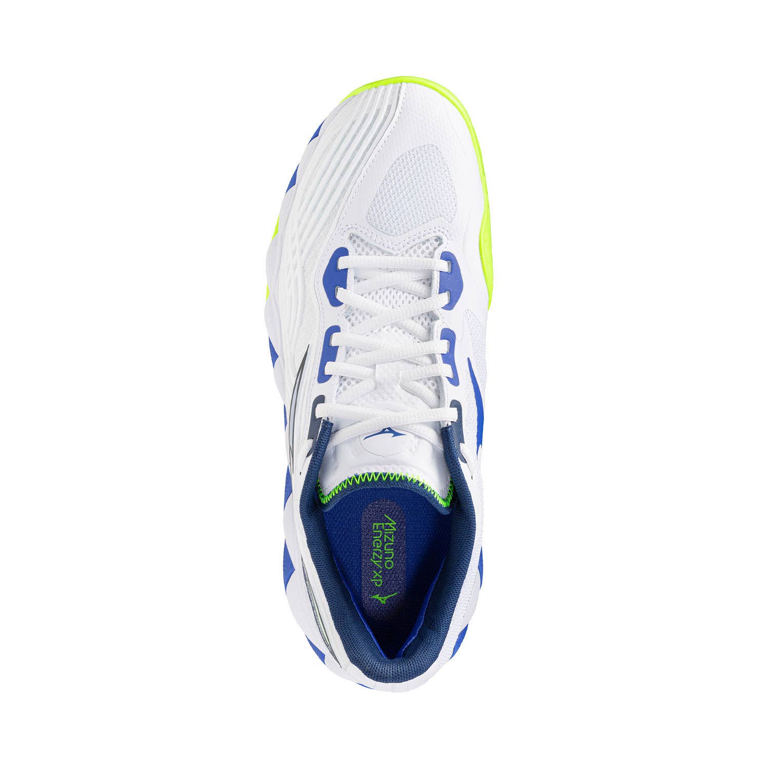 MIZUNO WAVE ENFORCE TOUR 2 CLAY COURT BLANCO/AZUL/AMARILLO FLÚOR 61GC2603