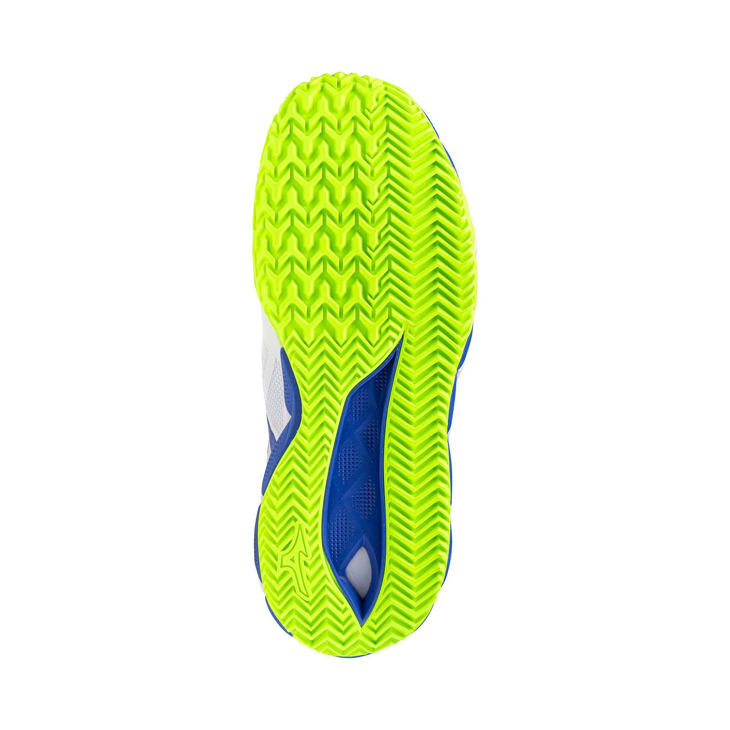 MIZUNO WAVE ENFORCE TOUR 2 CLAY COURT BLANCO/AZUL/AMARILLO FLÚOR 61GC2603