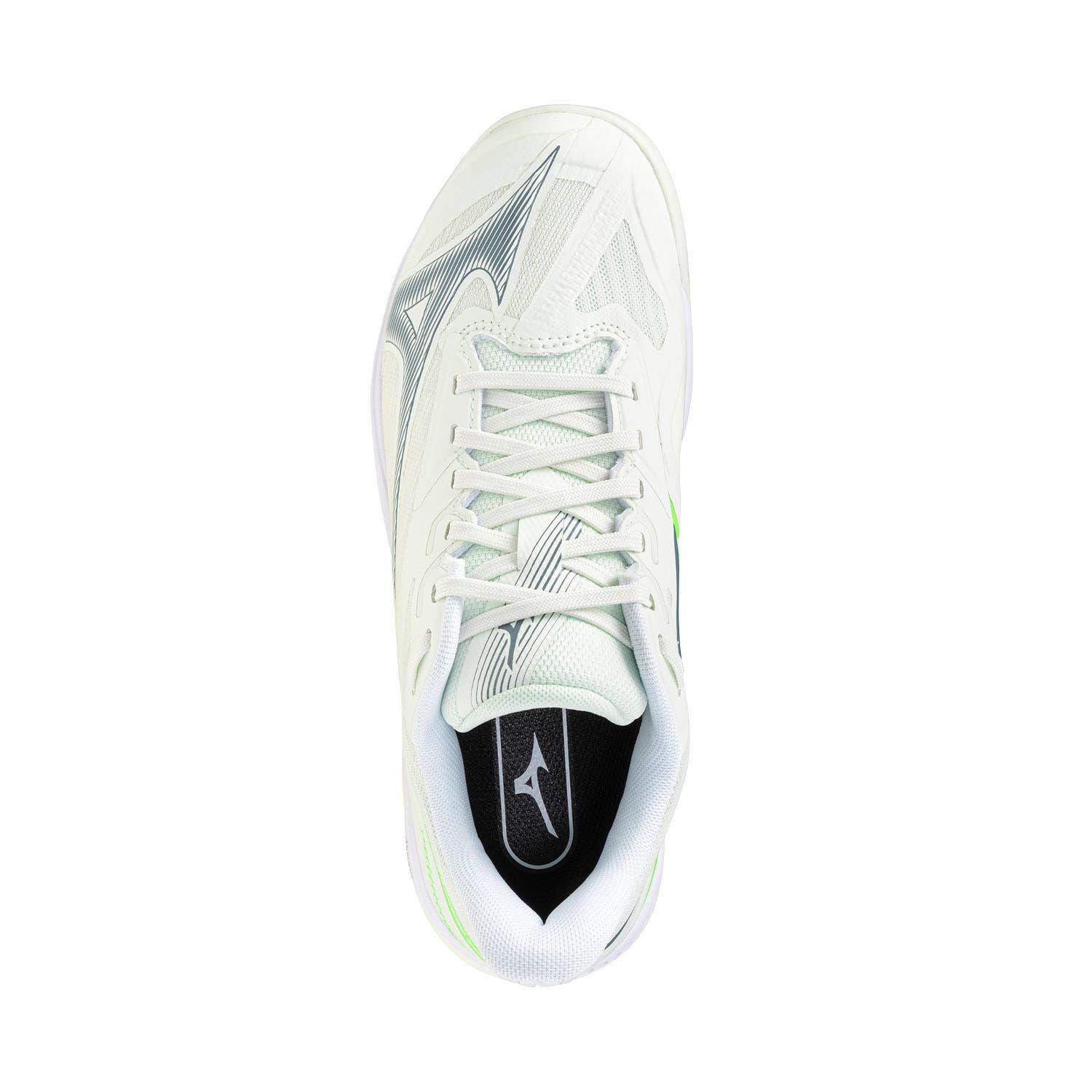 MIZUNO WAVE EXCEED COURT PÁDEL BLANCO/VERDE MUJER 61GB2523