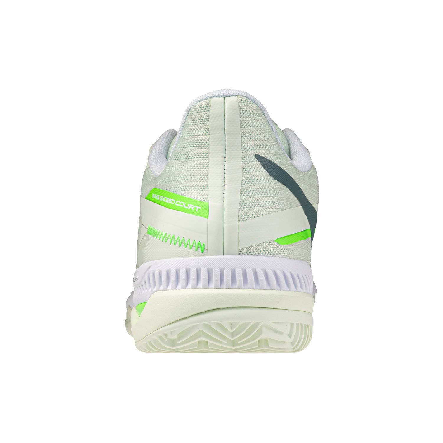 MIZUNO WAVE EXCEED COURT PÁDEL BLANCO/VERDE MUJER 61GB2523