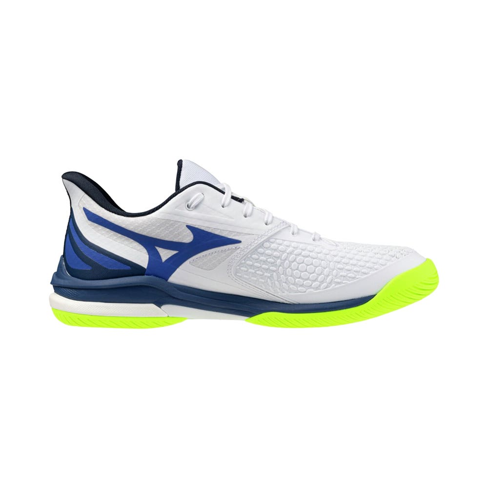 MIZUNO WAVE EXCEED TOUR 7 ALL COURT BLANCO/AZUL/AMARILLO FLÚOR 61GA2670