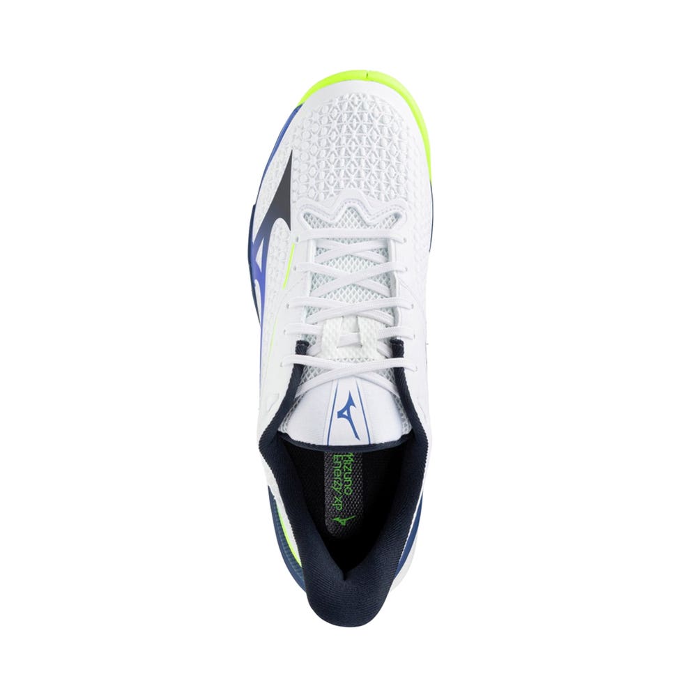 MIZUNO WAVE EXCEED TOUR 7 ALL COURT BLANCO/AZUL/AMARILLO FLÚOR 61GA2670