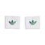 MUÑEQUERA ADIDAS TENIS S ORIGINALS BLANCO/VERDE UNISEX JW8533