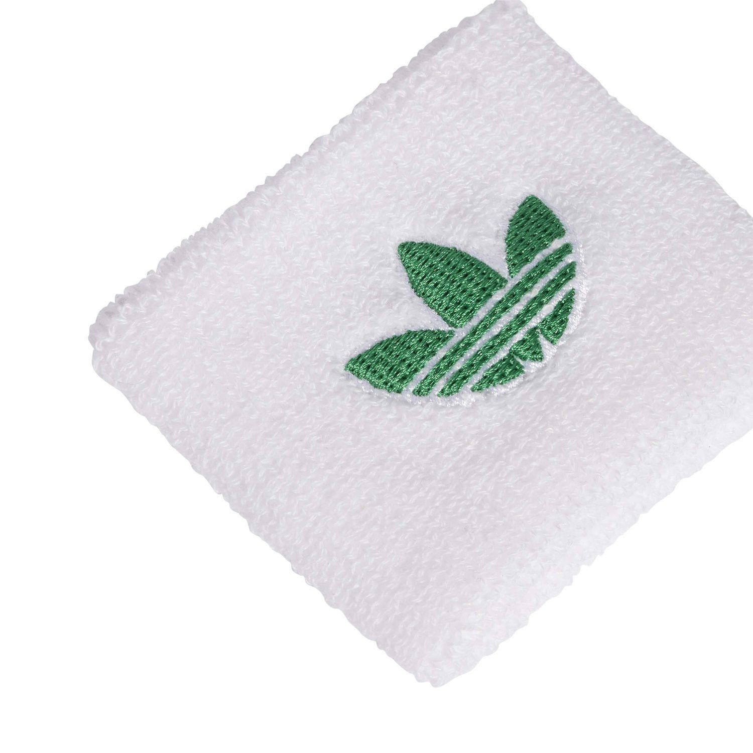 MUÑEQUERA ADIDAS TENIS S ORIGINALS BLANCO/VERDE UNISEX JW8533