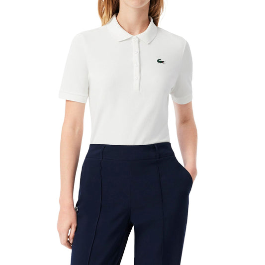POLO LACOSTE CORE PERFORMANCE PF8631 MUJER BLANCO