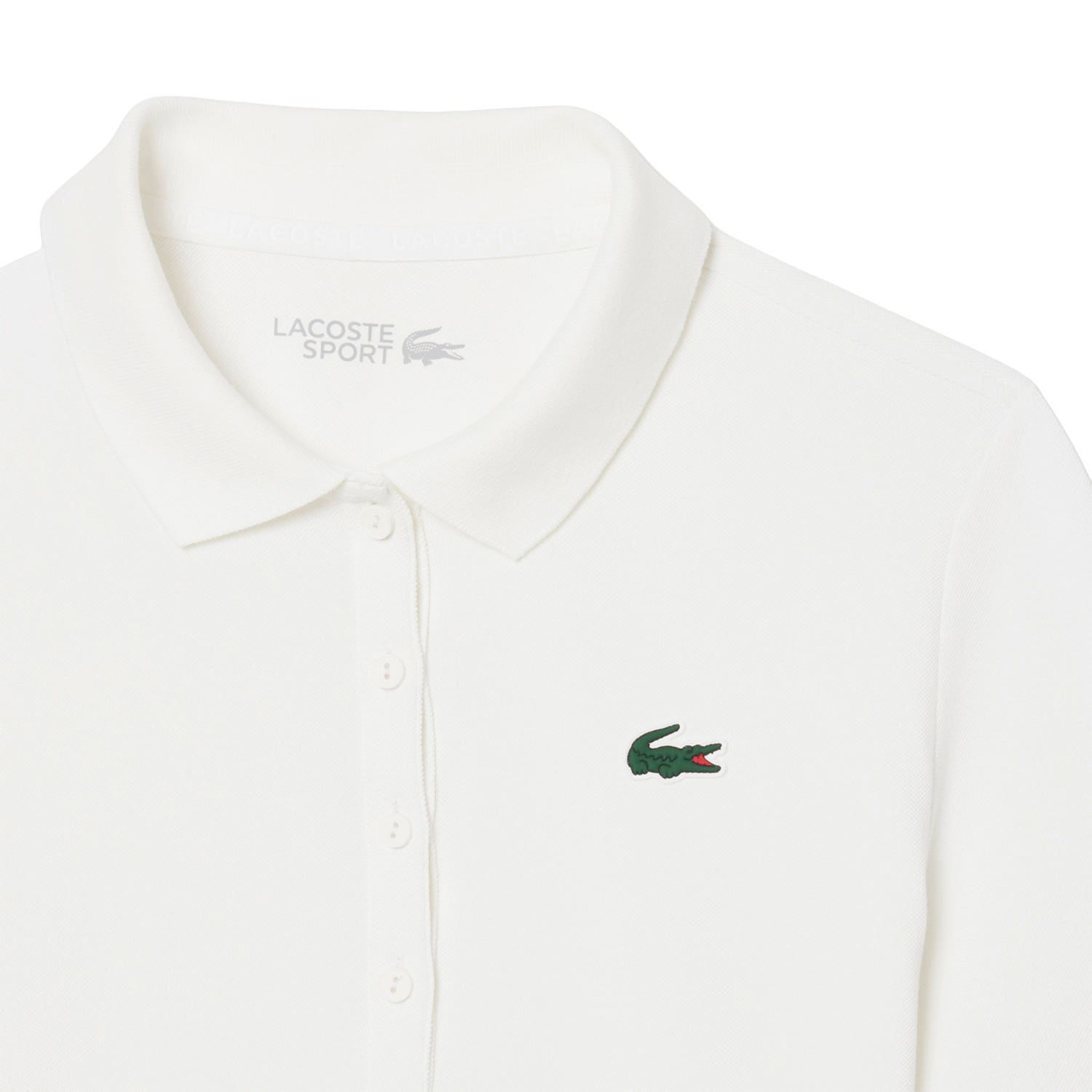 POLO LACOSTE CORE PERFORMANCE PF8631 MUJER BLANCO