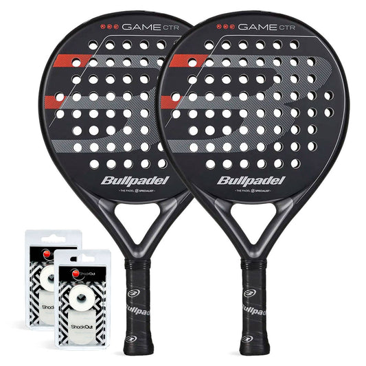PACK DUO BULLPADEL GAME CONTROL BLACK