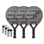 TRIPACK BULLPADEL GAME CONTROL GRIS