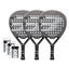 TRIPACK BULLPADEL GAME POWER GRIS