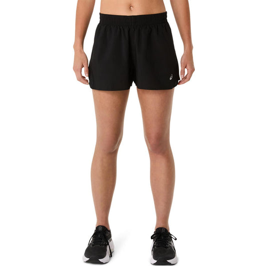 PANTALÓN CORTO ASICS CORE SPLIT MUJER NEGRO