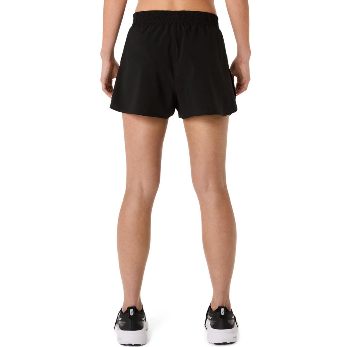 PANTALÓN CORTO ASICS CORE SPLIT MUJER NEGRO