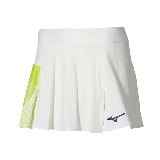 FALDA MIZUNO STARGAZER FLYING MUJER BLANCO/AMARILLO
