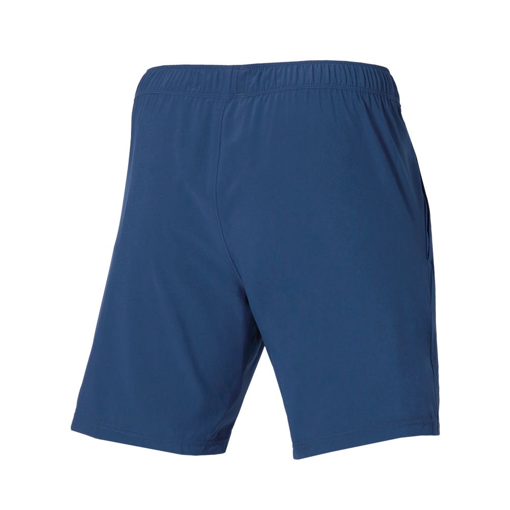 SHORT MIZUNO 8 EN FLEX AZUL