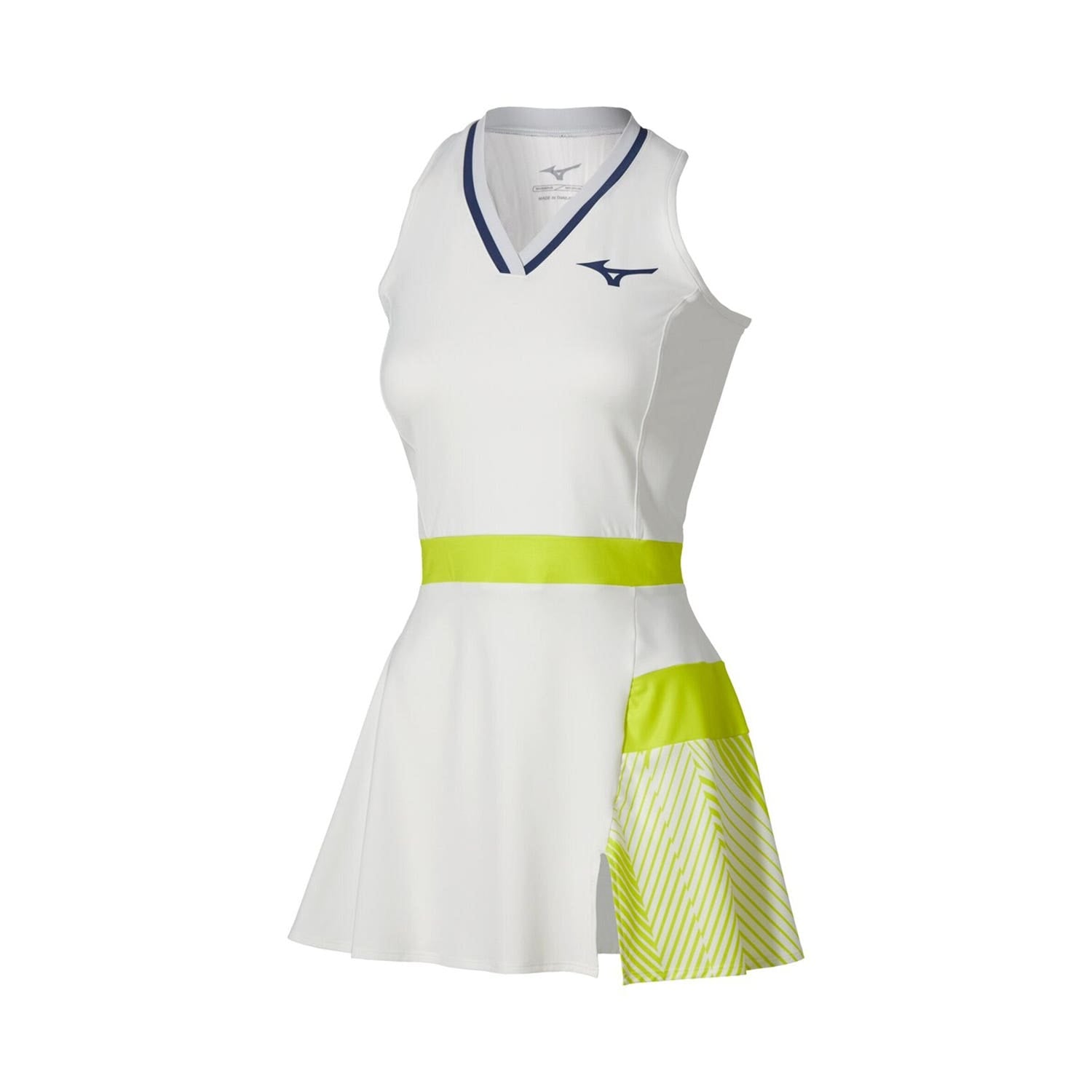 VESTIDO MIZUNO STARGAZER MUJER BLANCO/AMARILLO