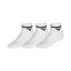 PACK 3 CALCETINES TOBILLEROS MIZUNO TRAINING CON LÍNEA