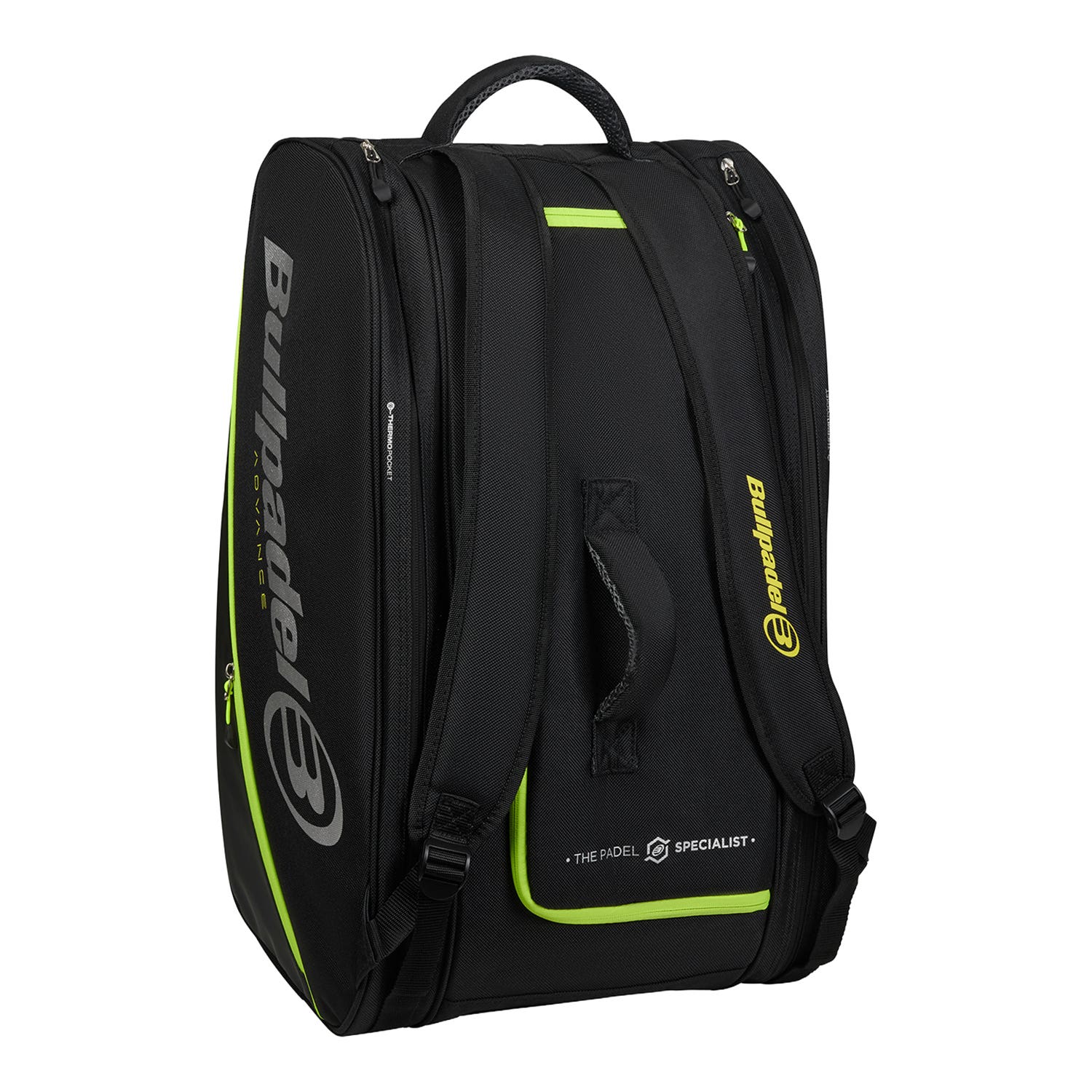 PALETERO BULLPADEL ADVANCE NEGRO VERDE BPP26014
