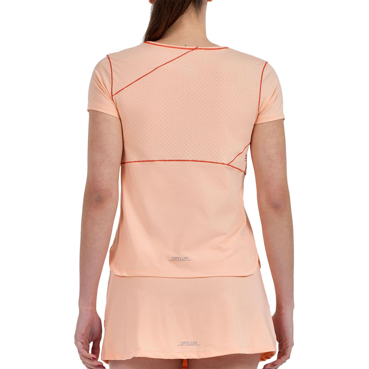 CAMISETA BULLPADEL ALBALA MUJER NARANJA