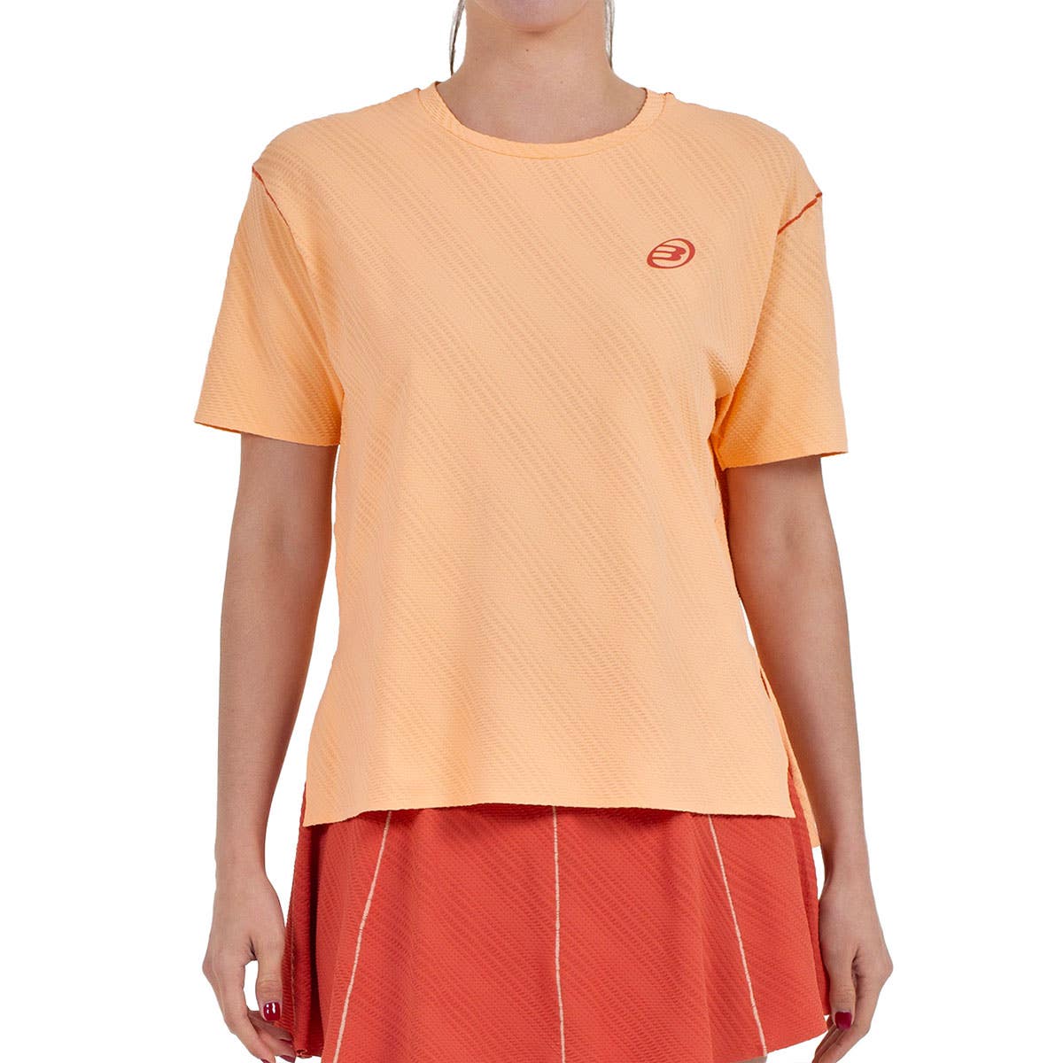 CAMISETA BULLPADEL ALMOIN MUJER NARANJA