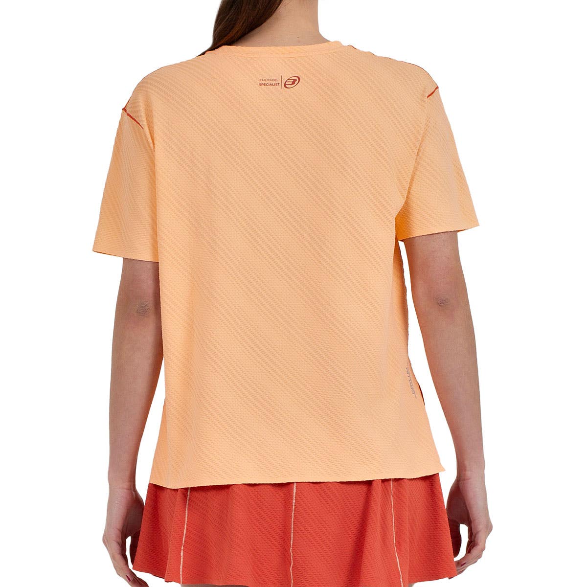 CAMISETA BULLPADEL ALMOIN MUJER NARANJA