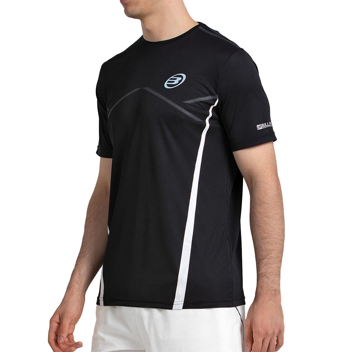 CAMISETA BULLPADEL CABORE NEGRO