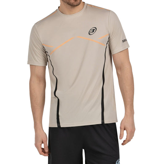 CAMISETA BULLPADEL CABORE MARRÓN