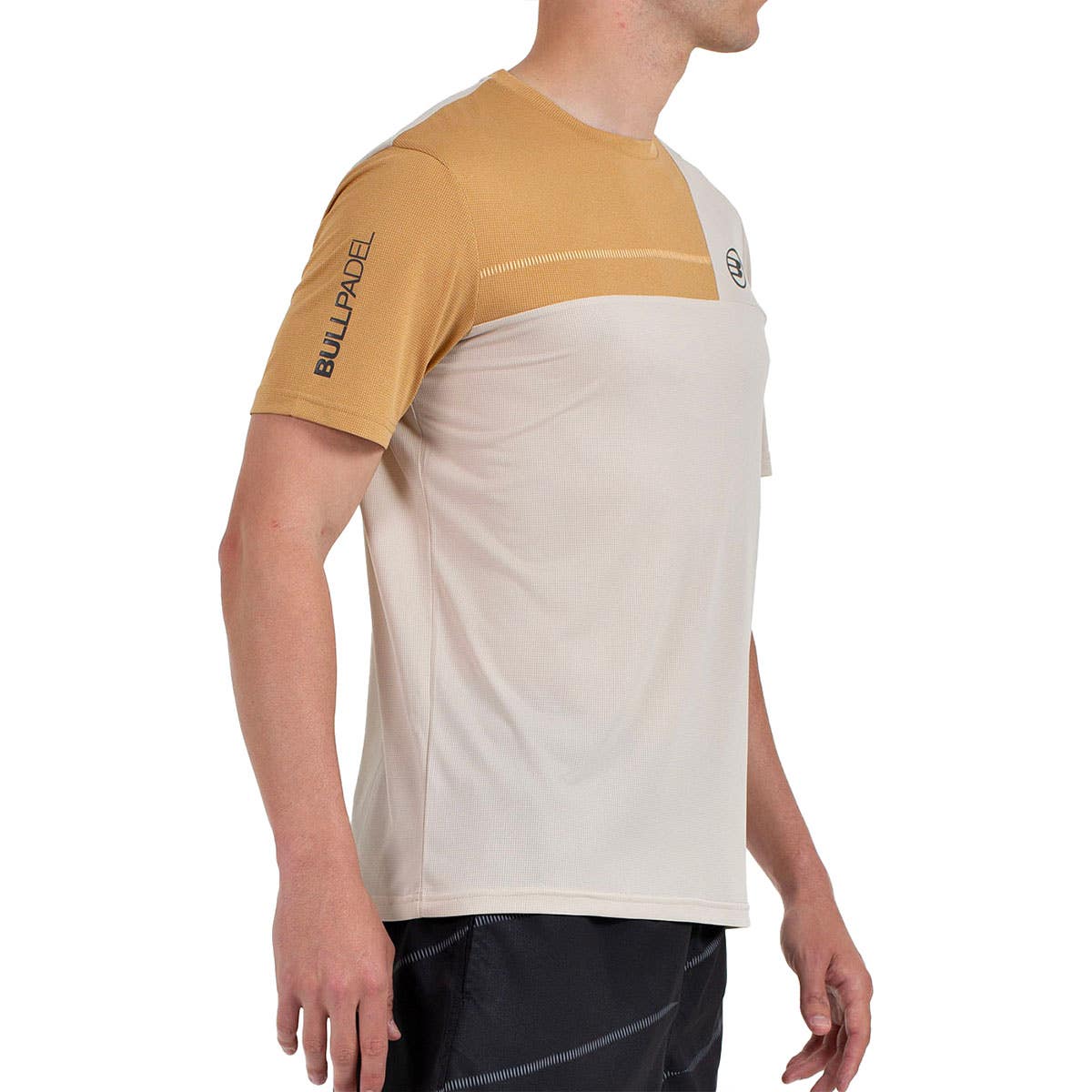 CAMISETA BULLPADEL CACIN BEIGE