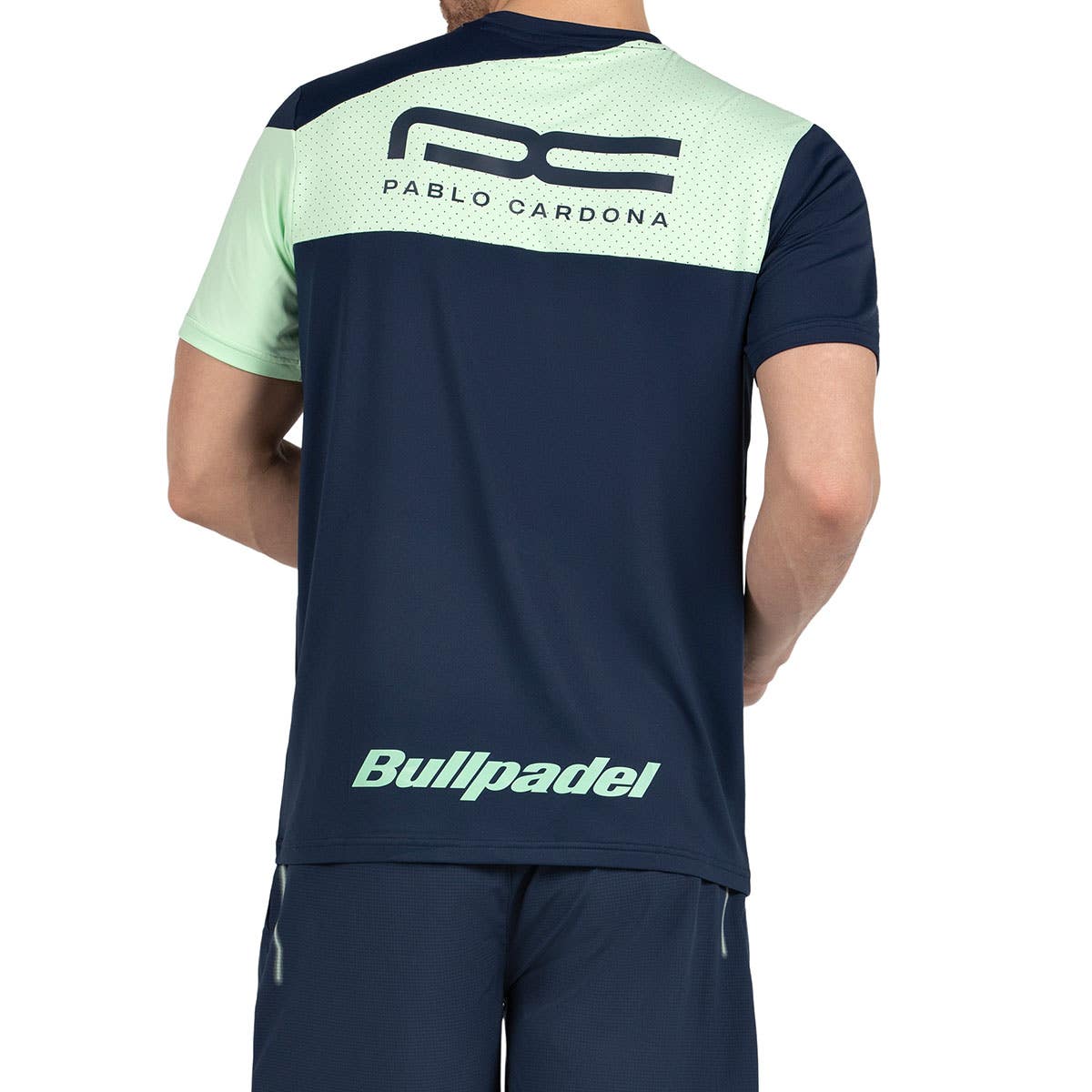 CAMISETA BULLPADEL CARDONA 26V AZUL MARINO